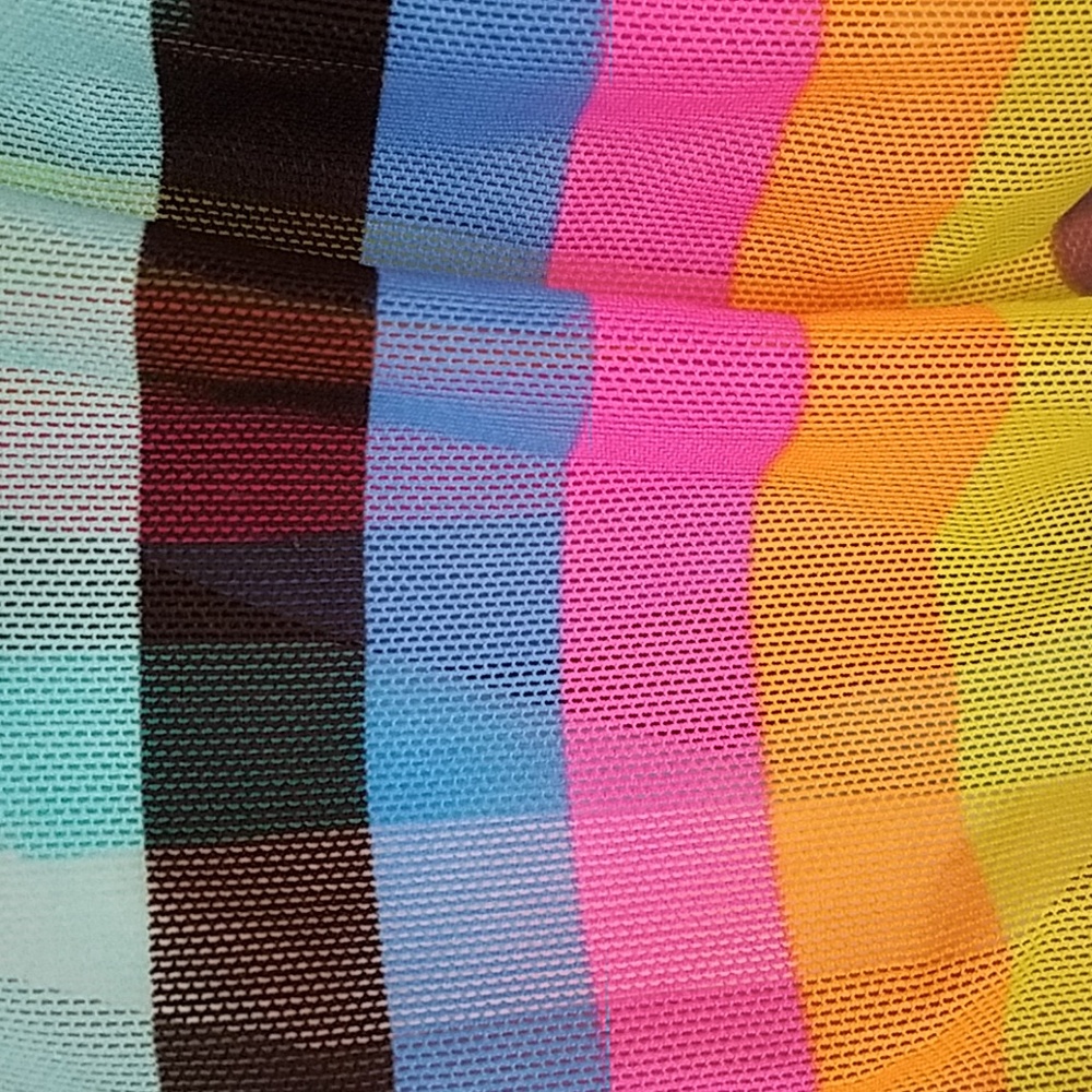 NEW Raisins 🌈Bikini Plaid Rainbow Bottoms - Picture 3 of 7